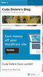 Mobile Screenshot of cudasisters.wordpress.com