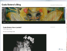 Tablet Screenshot of cudasisters.wordpress.com