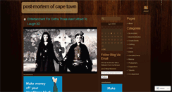 Desktop Screenshot of cadaverum.wordpress.com