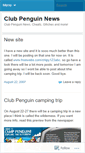 Mobile Screenshot of clubpengnews.wordpress.com
