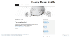 Desktop Screenshot of makingthingsvisable.wordpress.com