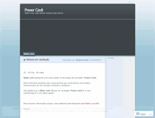 Tablet Screenshot of powercavit.wordpress.com