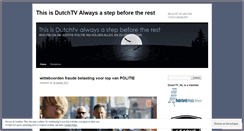 Desktop Screenshot of dutchtv.wordpress.com