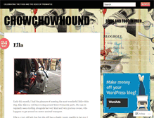 Tablet Screenshot of chowchowhound.wordpress.com