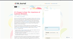 Desktop Screenshot of cbsvajournal.wordpress.com