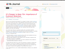 Tablet Screenshot of cbsvajournal.wordpress.com