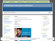 Tablet Screenshot of pallavolosospirolo.wordpress.com