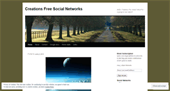 Desktop Screenshot of creationsfree.wordpress.com