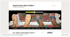 Desktop Screenshot of klapkikubota.wordpress.com