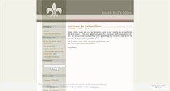 Desktop Screenshot of louisvillebride.wordpress.com