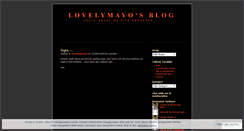 Desktop Screenshot of lovelymayo.wordpress.com