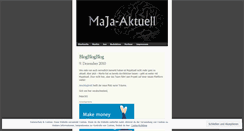 Desktop Screenshot of majaktuell.wordpress.com