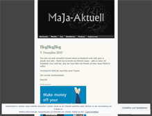 Tablet Screenshot of majaktuell.wordpress.com