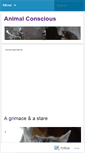 Mobile Screenshot of animalconscious.wordpress.com