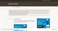 Desktop Screenshot of leadenhallinfo.wordpress.com