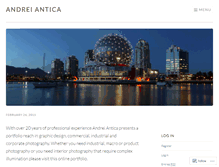 Tablet Screenshot of andreiantica.wordpress.com