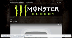 Desktop Screenshot of monsterenergyextremeworld.wordpress.com