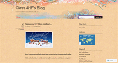 Desktop Screenshot of 4hf11.wordpress.com