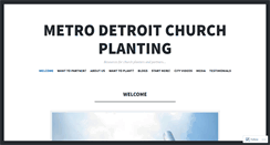 Desktop Screenshot of churchplantingdetroit.wordpress.com