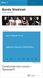 Mobile Screenshot of bandashekinah.wordpress.com