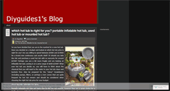 Desktop Screenshot of diyguides1.wordpress.com