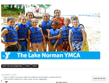 Tablet Screenshot of lakenormanymca.wordpress.com