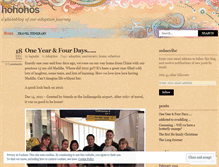 Tablet Screenshot of hohohos.wordpress.com
