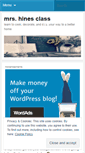Mobile Screenshot of mrshinesclass.wordpress.com
