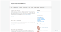 Desktop Screenshot of blackmovies.wordpress.com