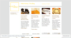Desktop Screenshot of hellohoneyeventdesign.wordpress.com