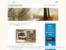 Tablet Screenshot of jandhapartments.wordpress.com