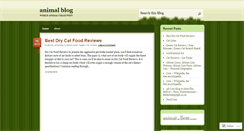 Desktop Screenshot of aminaldog.wordpress.com