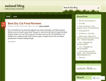 Tablet Screenshot of aminaldog.wordpress.com