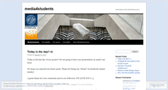 Desktop Screenshot of media4students.wordpress.com