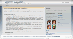 Desktop Screenshot of harrisreligionesincruentas.wordpress.com