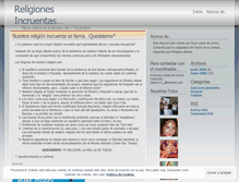 Tablet Screenshot of harrisreligionesincruentas.wordpress.com