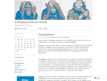 Tablet Screenshot of comuniconoverbal.wordpress.com