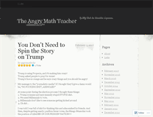 Tablet Screenshot of angrymathtchr.wordpress.com