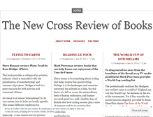 Tablet Screenshot of newcrossreviewofbooks.wordpress.com