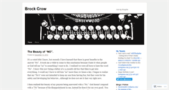 Desktop Screenshot of brockcrow.wordpress.com