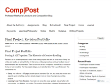 Tablet Screenshot of comppost.wordpress.com