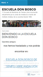 Mobile Screenshot of escueladonbosco.wordpress.com