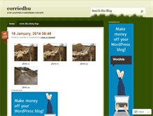 Tablet Screenshot of corriedhu.wordpress.com