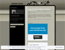 Tablet Screenshot of dodme.wordpress.com