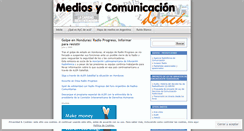 Desktop Screenshot of mediosycomunicaciondeaca.wordpress.com