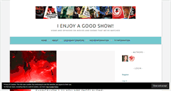 Desktop Screenshot of ienjoyagoodshow.wordpress.com