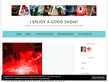 Tablet Screenshot of ienjoyagoodshow.wordpress.com
