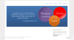 Desktop Screenshot of engagedchurches.wordpress.com