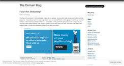 Desktop Screenshot of domainblog.wordpress.com