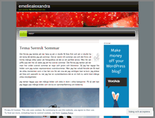 Tablet Screenshot of emeliealexandra.wordpress.com
